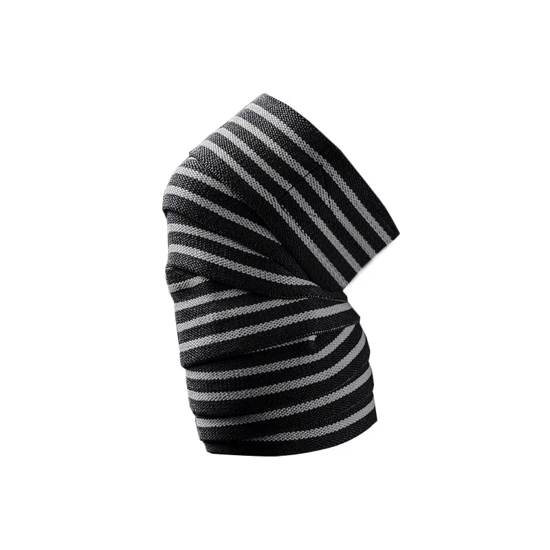 1Pc Leg Knee Compression Wraps Gym Weight Lifting Squat Training Knee Protection Bandage Elastic Anti-Slip Sports Knee Brace