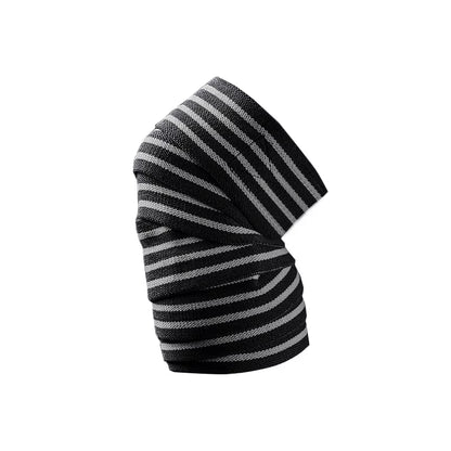 1Pc Leg Knee Compression Wraps Gym Weight Lifting Squat Training Knee Protection Bandage Elastic Anti-Slip Sports Knee Brace