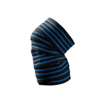 1Pc Leg Knee Compression Wraps Gym Weight Lifting Squat Training Knee Protection Bandage Elastic Anti-Slip Sports Knee Brace