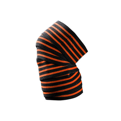 1Pc Leg Knee Compression Wraps Gym Weight Lifting Squat Training Knee Protection Bandage Elastic Anti-Slip Sports Knee Brace